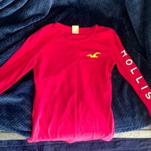 Pink Hollister shirt